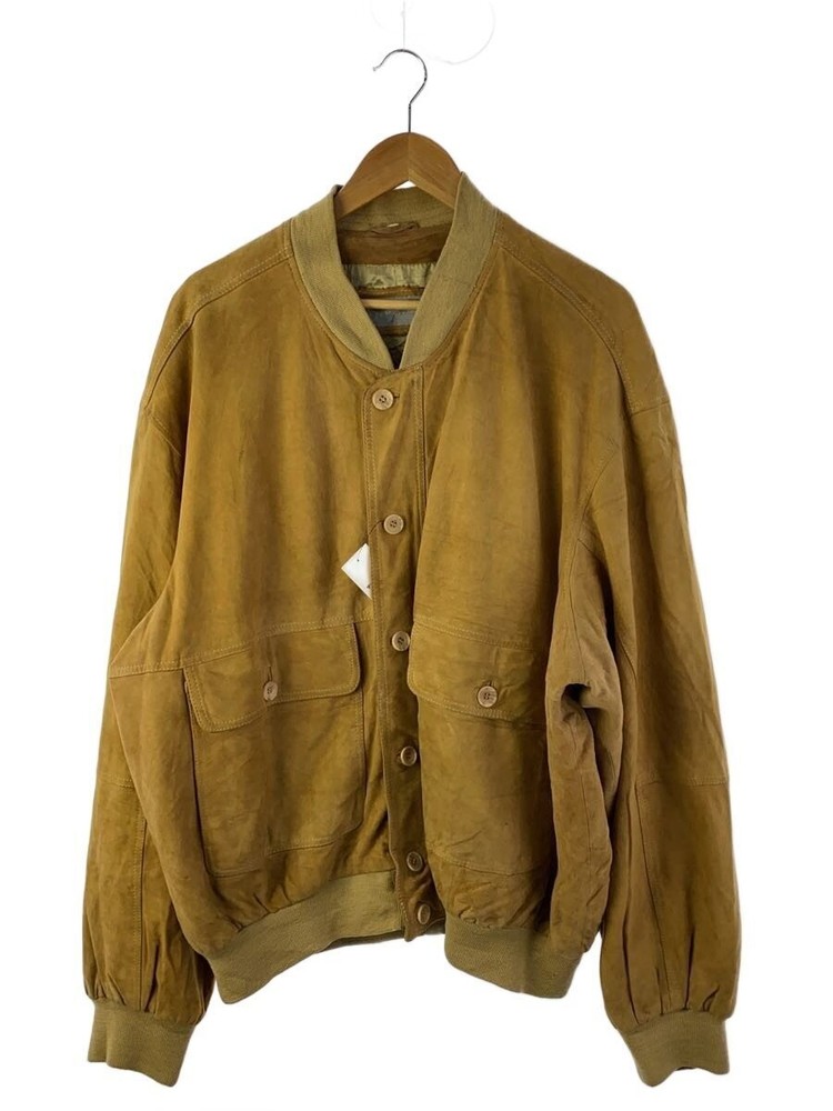 Som-Mits/Leather Jacket Blouson/60/Suede/Cml 3502
