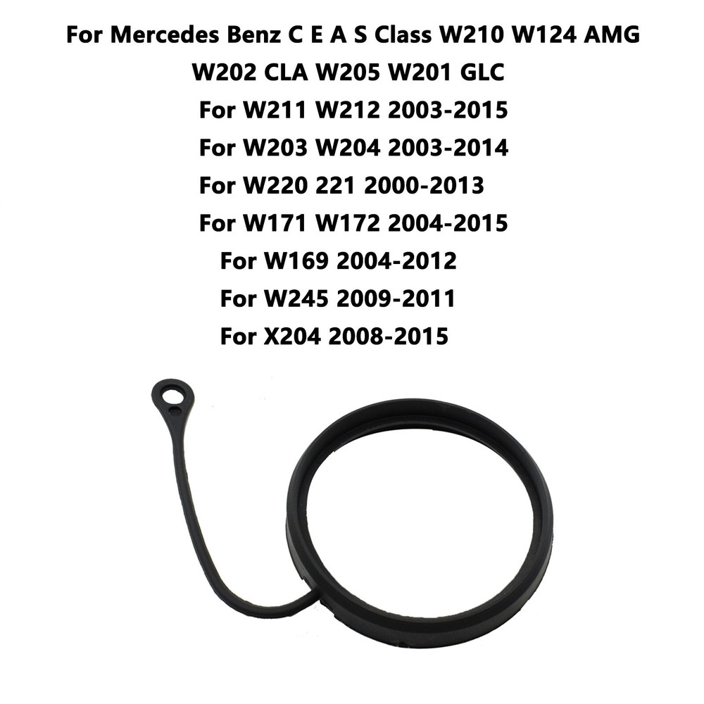 For Mercedes Benz E C A S Class W210 Car Oil Fuel Tank Cover Cap Rope Line Ring