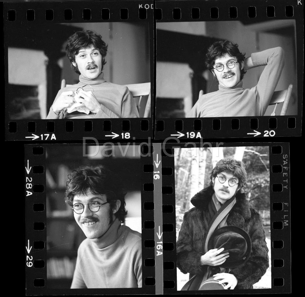 1969 Robbie Robertson The Band Lead Guitar Woodstock NY 35mm 4 Negative Lot B741