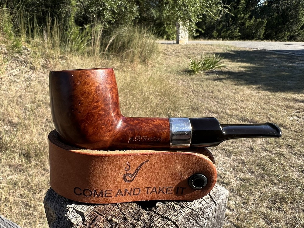 Rare jean-Pierre Forton Stubby Nose Warmer Billiard Tobacco Pipe