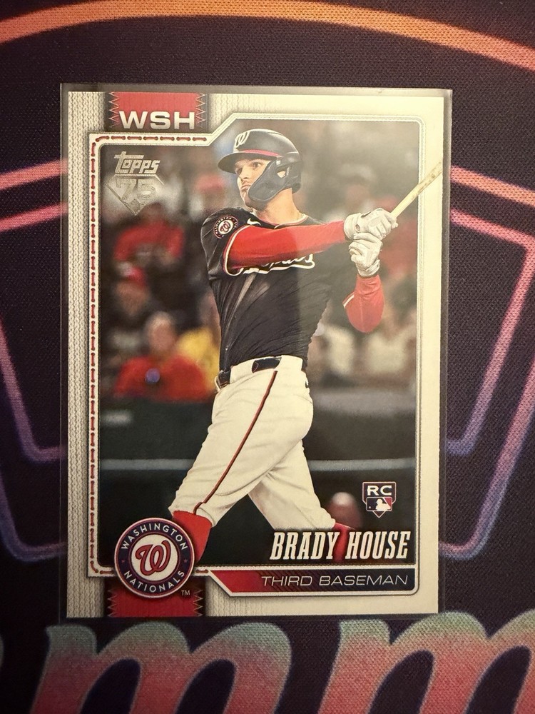 2026 Topps Series 1 #170 Brady House - Washington Nationals RC