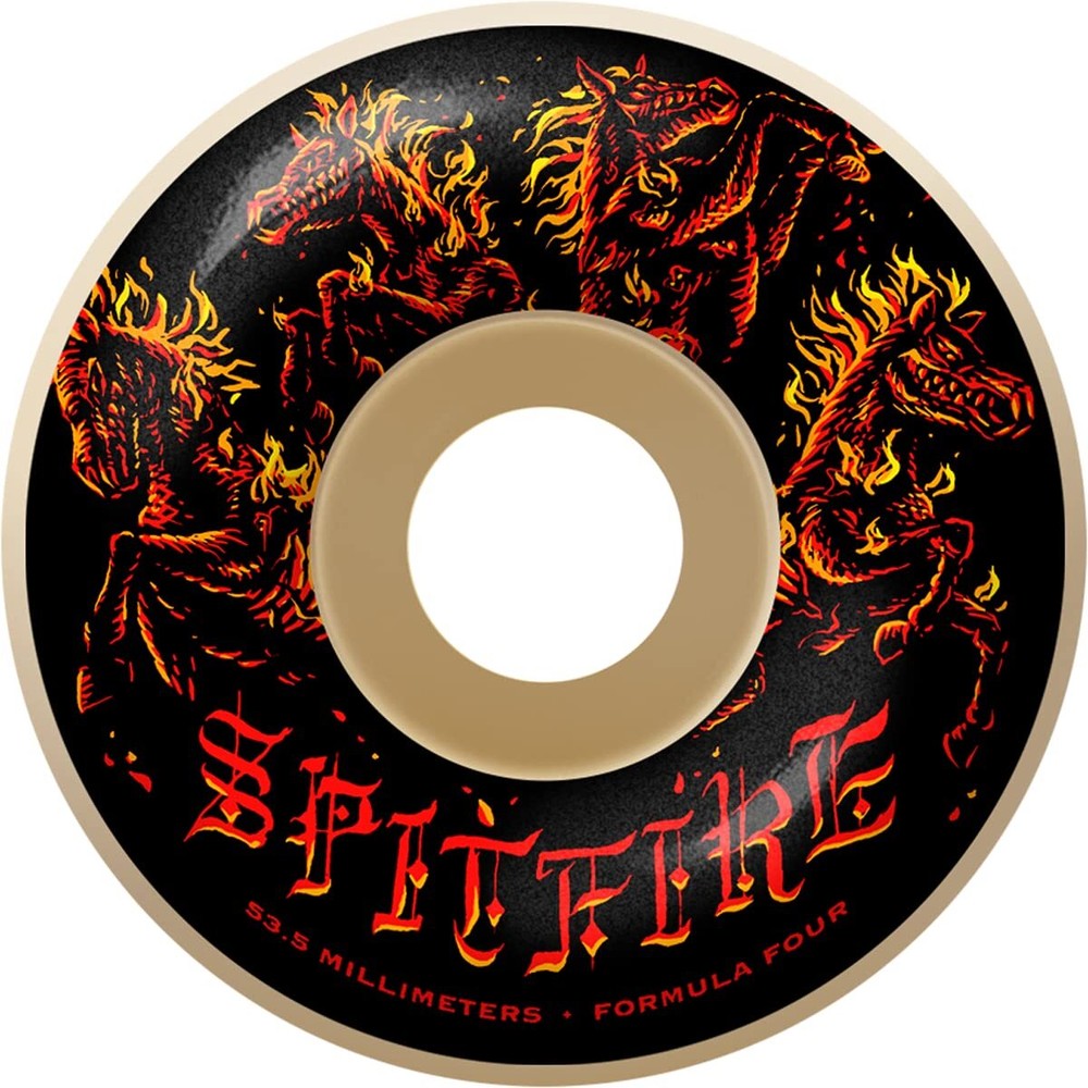 Spitfire F4 99a Radial Apocalypse 57.5mm NAT Skateboard Wheels (Set of 4)