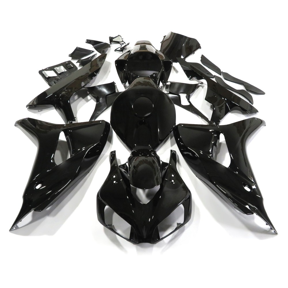 Glossy Black Bodywork Fairing Kit Body Kit For 2006-2007 Honda CBR1000RR US
