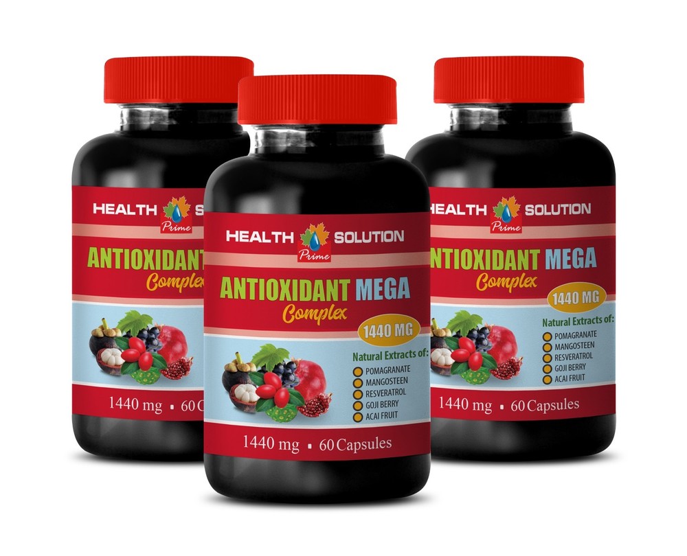 acai powder - Antioxidant Mega Complex - weight loss multivitamin 3 Bottles