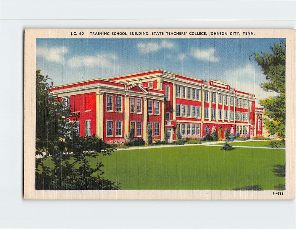 Postcard Training School Building State Teachers' College Johnson City Tennessee