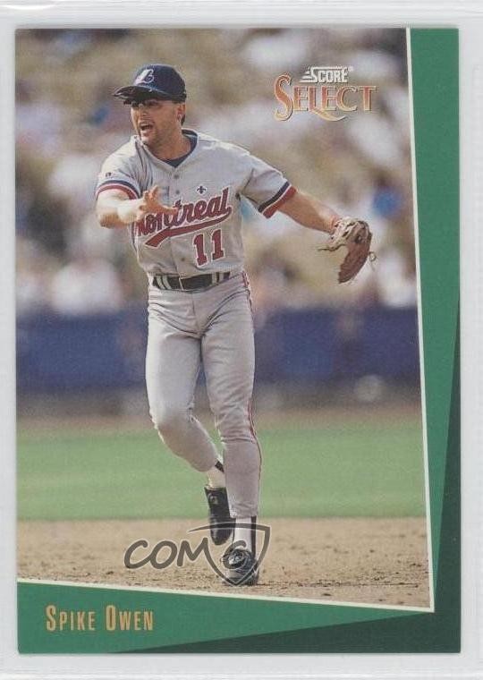 1993 Score Select Spike Owen #239 0c4Fulfilled by COMC - World’s largest consignment service
