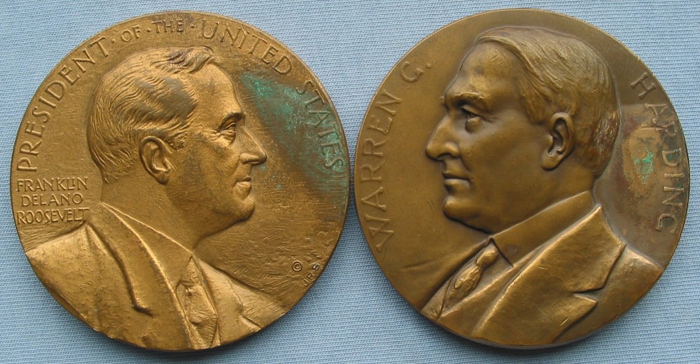 Franklin Delano Roosevelt & Warren G. Harding Inaugurated 3