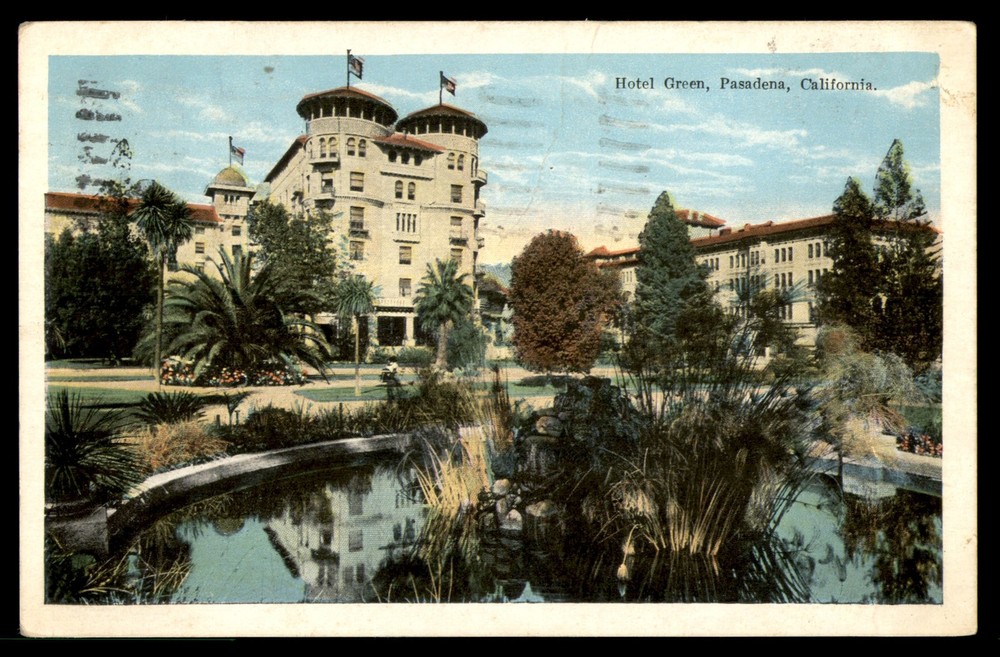 Postcard Hotel Green in Pasadena, California
