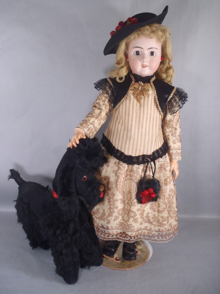 Gorgeous Huge Antique 31” Doll Handwerk 109