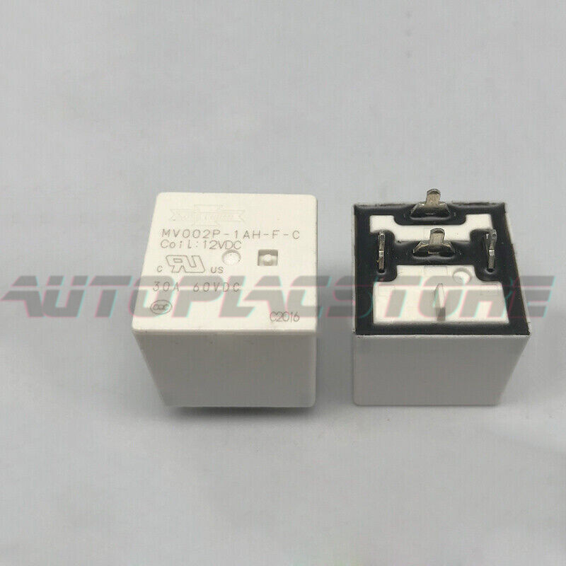 10PCS SONG CHUAN MV002P-1AH-F-C 12VDC Power Relay 4Pin 30A 60VDC~