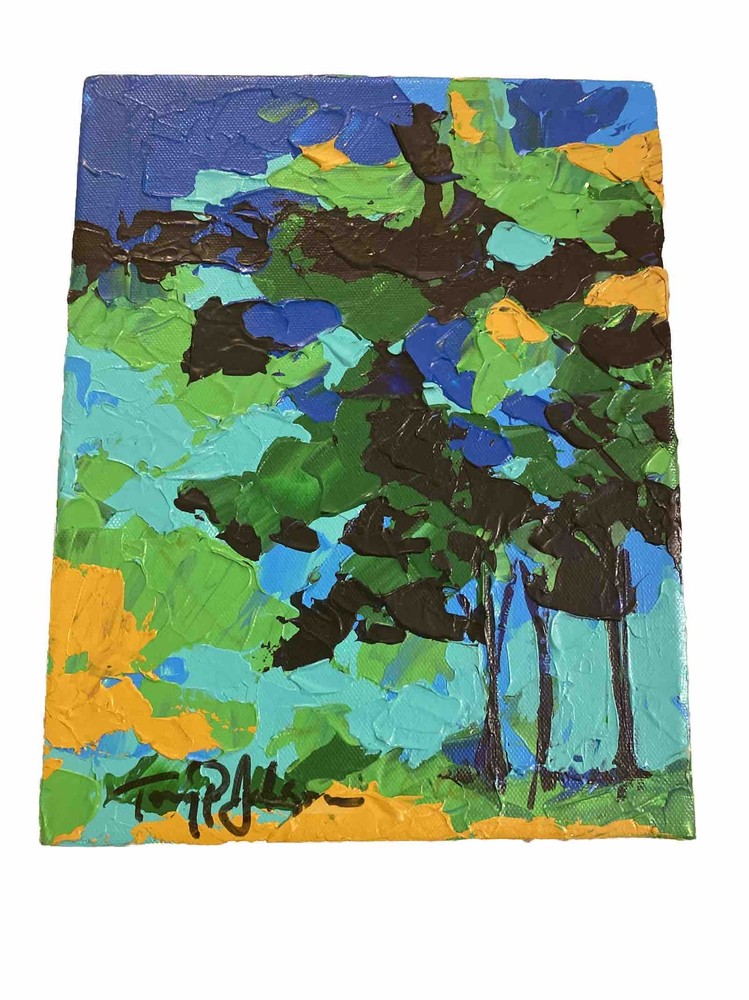Painting Tommy Johnson, Material Acrylic  8x10