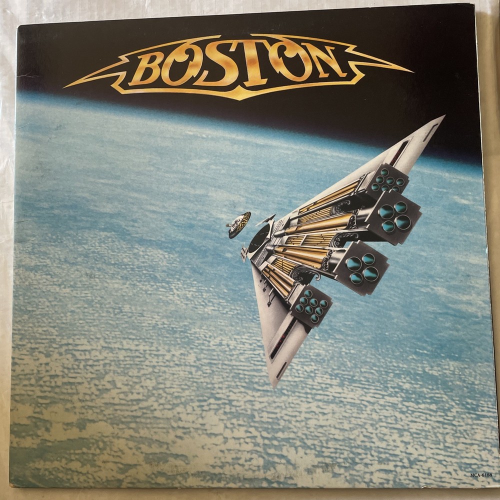 Boston Third Stage Vinyl LP 1986 MCA 6188 VG+ vinyl in NM Gatefold Jacket