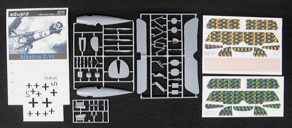 1/48 Eduard Models ALBATROS D.Va German WWI Fighter BAGGED KIT!!
