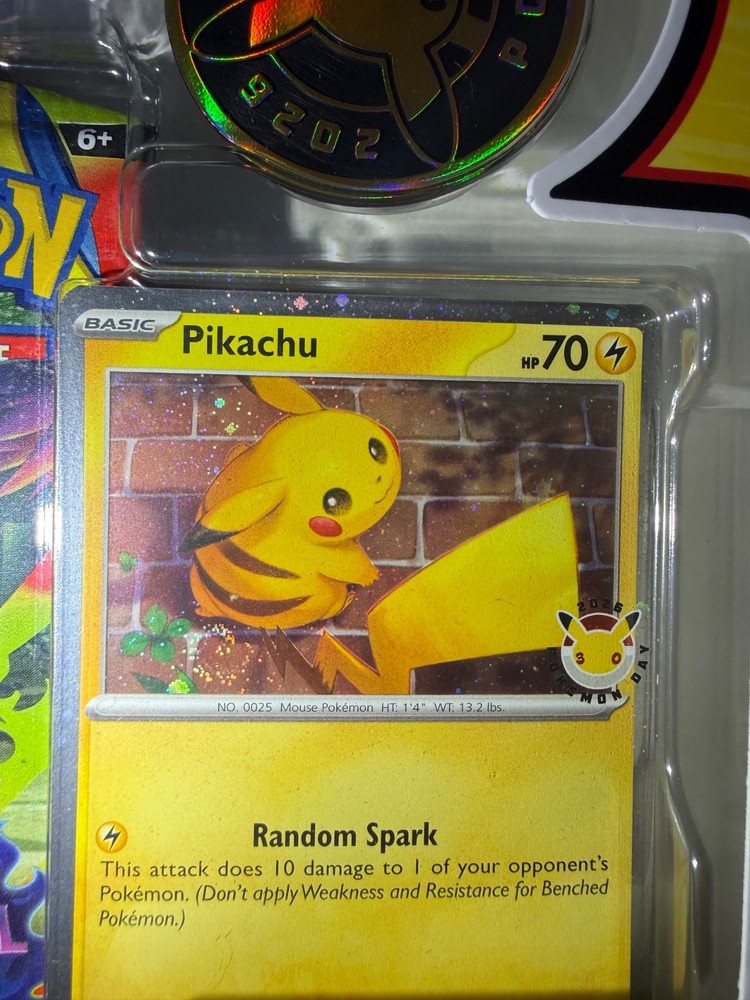 Pokemon Day 2026 Collection Box Pikachu Fart Swirl Perfect 10/10 Placement