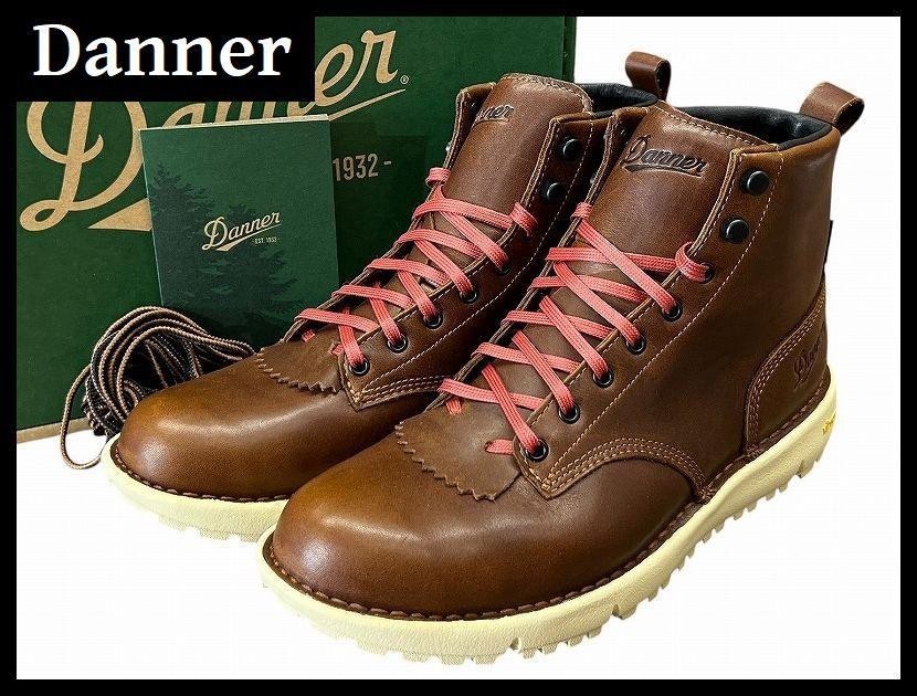Danner Logger 917 Gore-Tex Waterproof Leather Hiking Boots Brown Size 28 Used