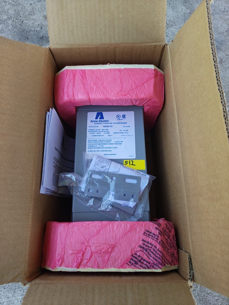 Acme Electric T253011S - DRY TYPE DISTRIBUTION TRANSFORMER