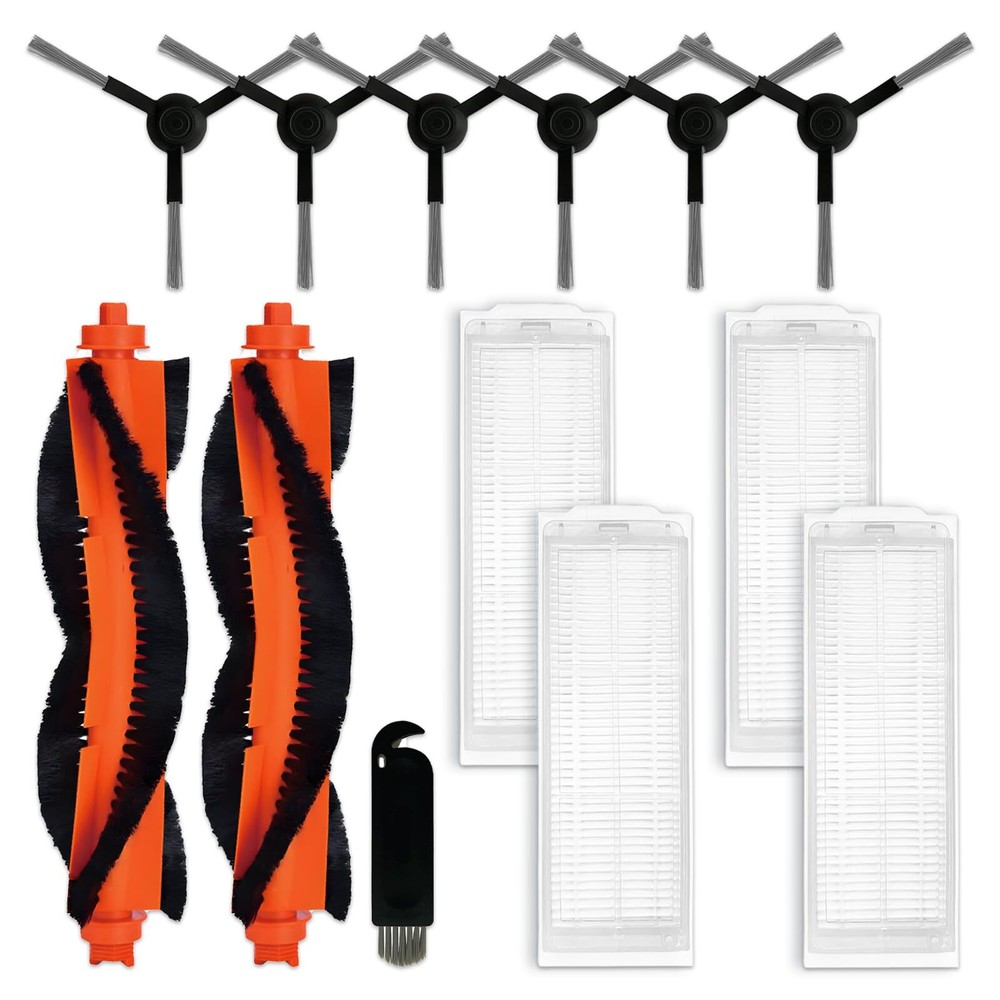 parts with wyze robot vacuum cleaner wvcr200s accessories 2 main brushes 4