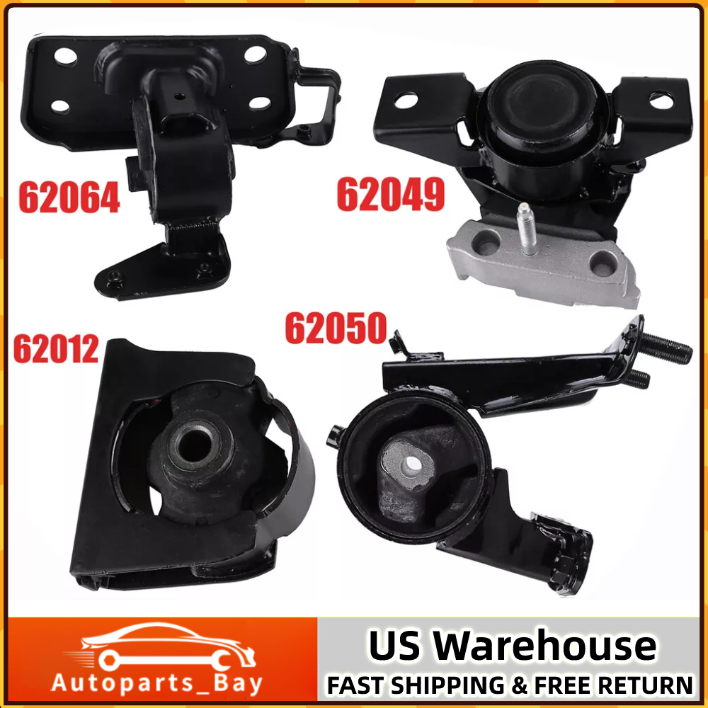 Motor Mount Engine Mount kit for 2006 2007 2008 Toyota RAV4 2.4L Engine Support