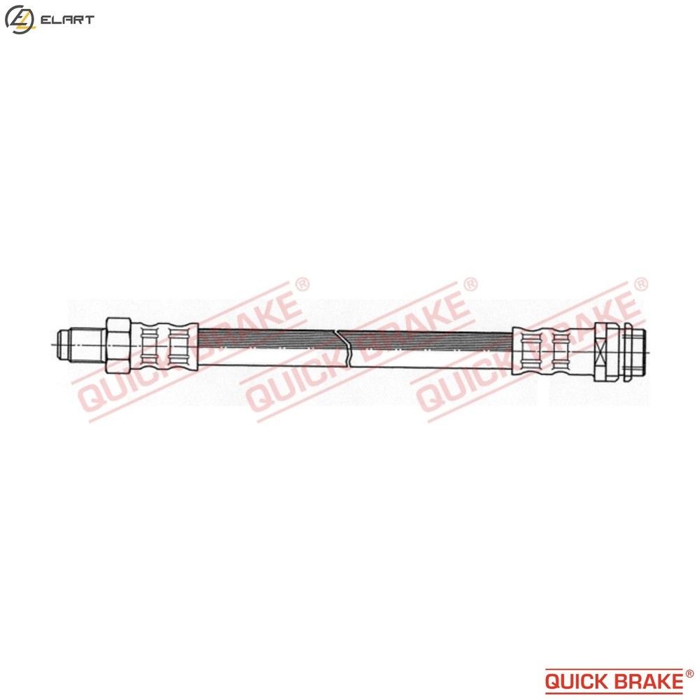 BRAKE HOSE 37.014 FOR MERCEDES-BENZ C-CLASS/T-Model/Break/Sportscoupe CLK SLK