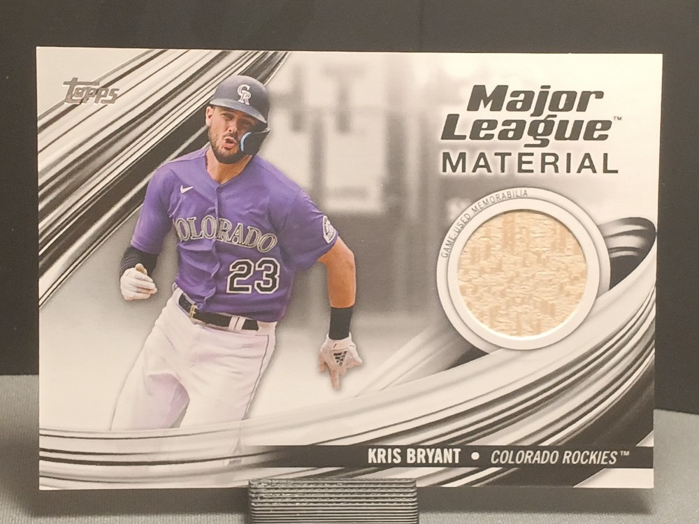 2023 Topps Major League Materials #MLM-KB Kris Bryant Colorado Rockies