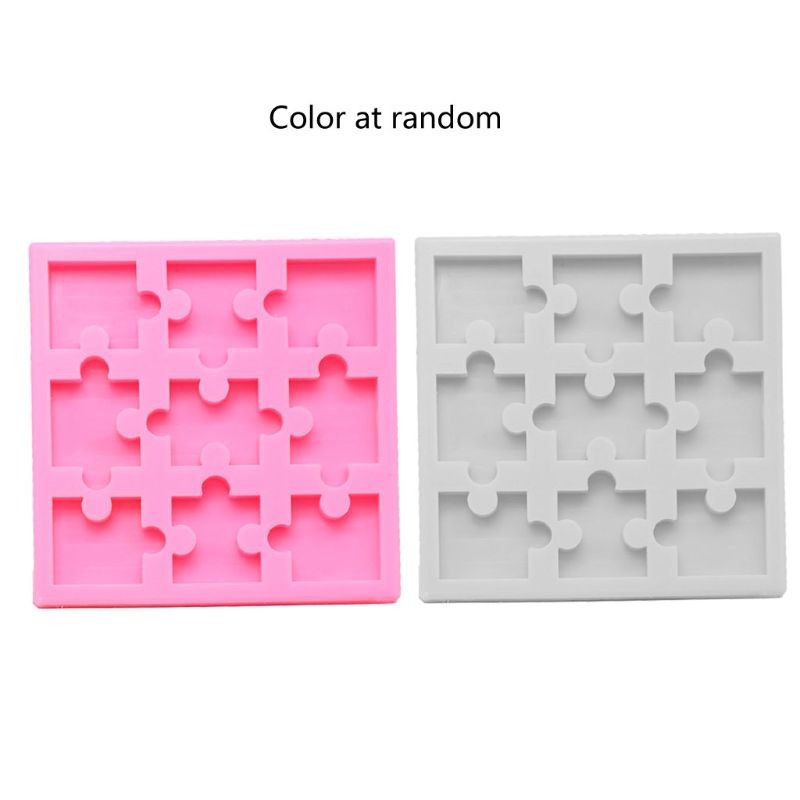 Epoxy Resin Puzzle Molds for DIY Handmade Games and Crafts