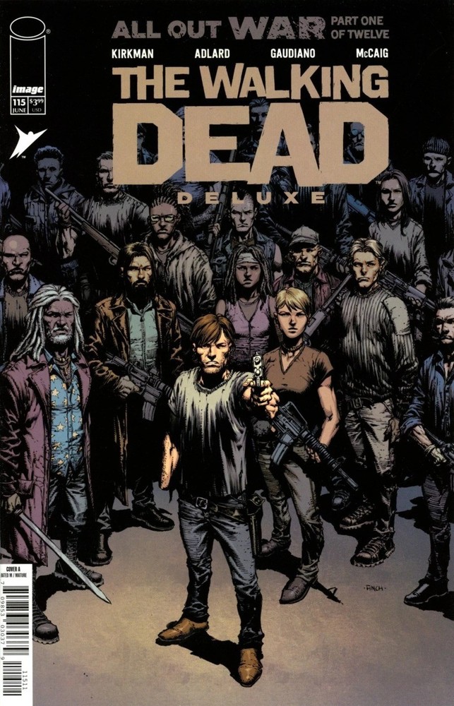 The Walking Dead: Deluxe (2020) #115 NM David Finch Cover Image Comics