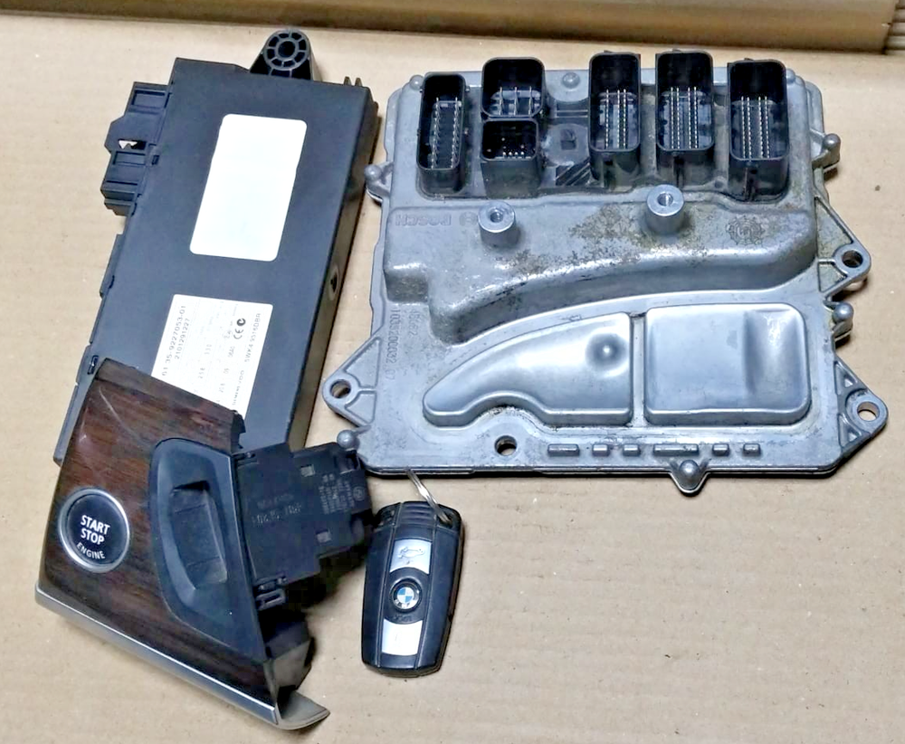 2011 BMW E71 X6 3.5 Engine Control Module kit DME BOSCH 7614754 S06 VIN LL80256