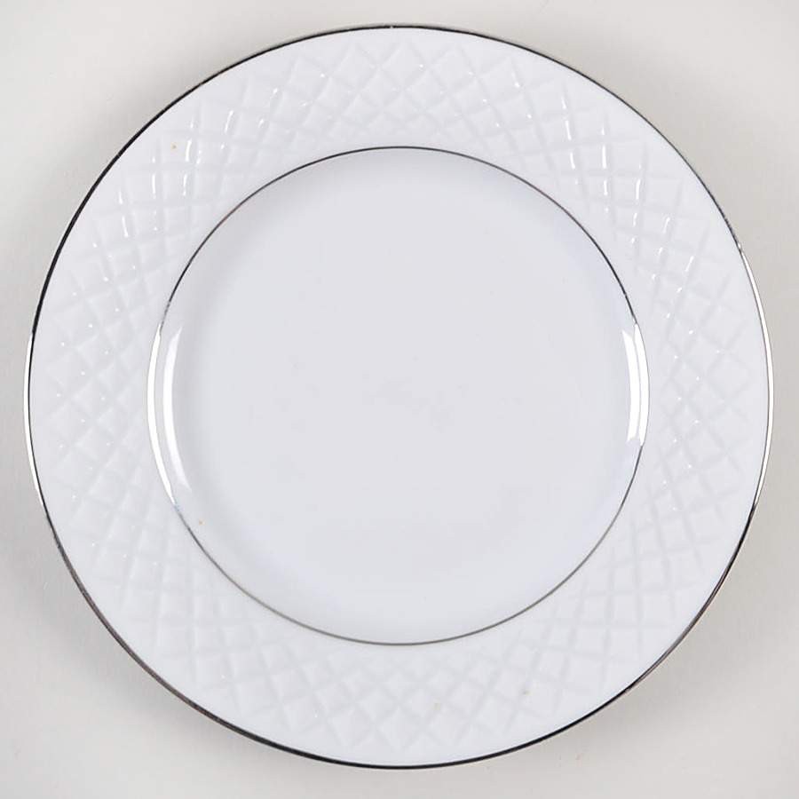 Diamante Block Bread and Butter Plate 34483