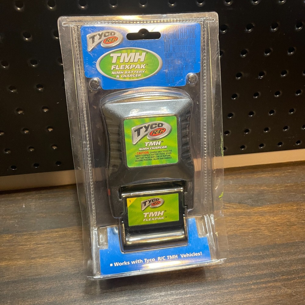 TYCO R/C TMH Flexpak NiMH Battery & Charger 33005-1910 SEALED NEW