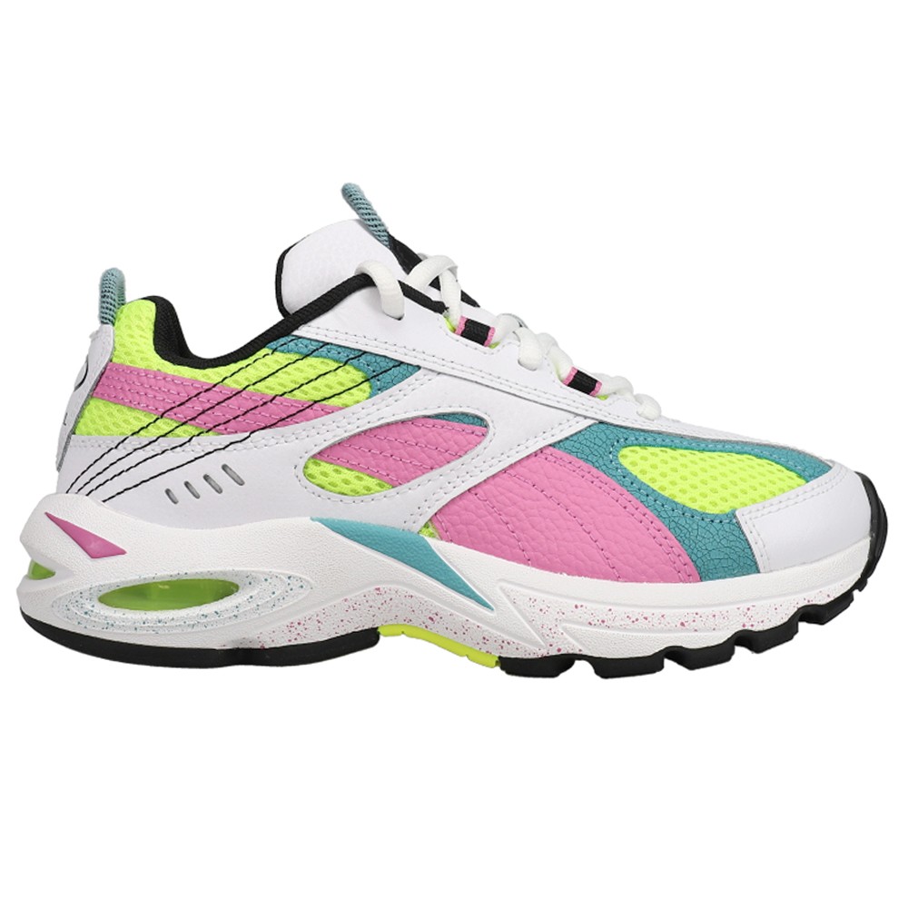 PUMA Cell Speed White Swxp  Womens Blue, Pink, White Sneakers Casual Shoes 38582