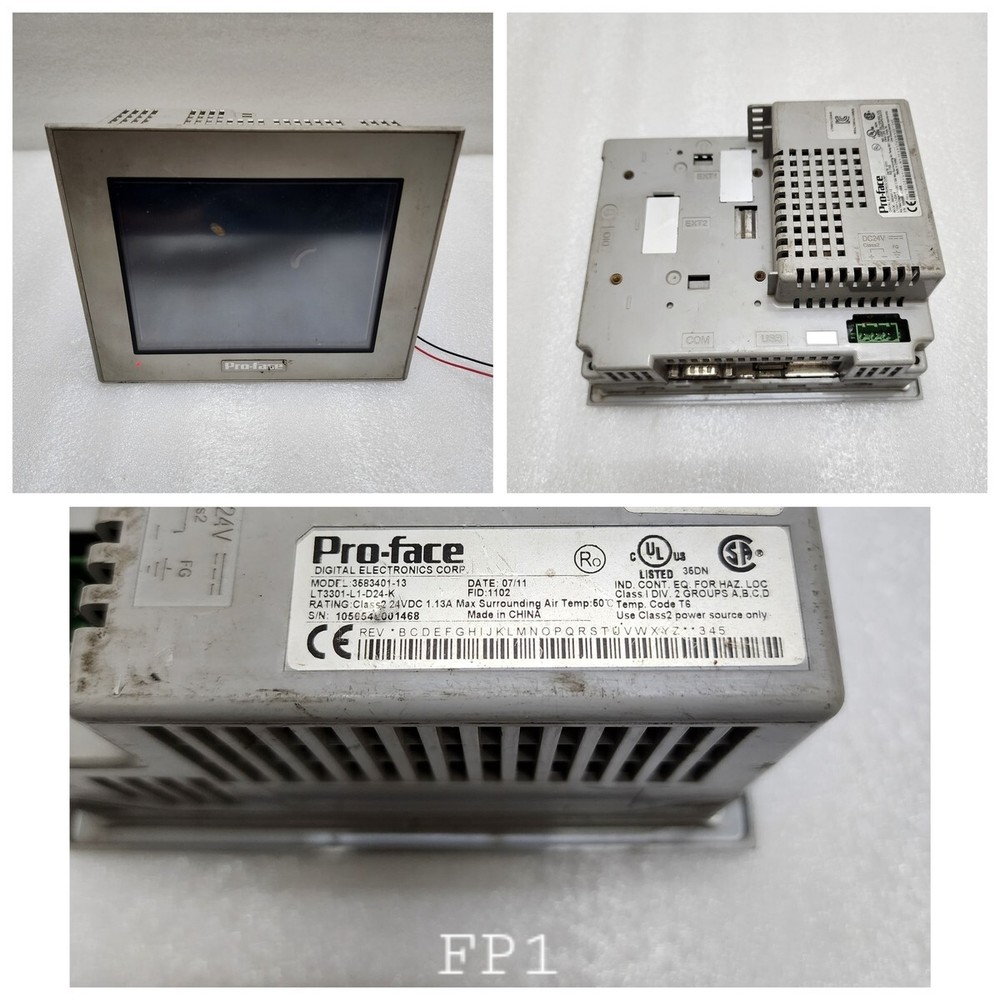 LOTS OF PROFACE AND FUJI HMI CONTROL PANEL NOT WORKING DAMAGED