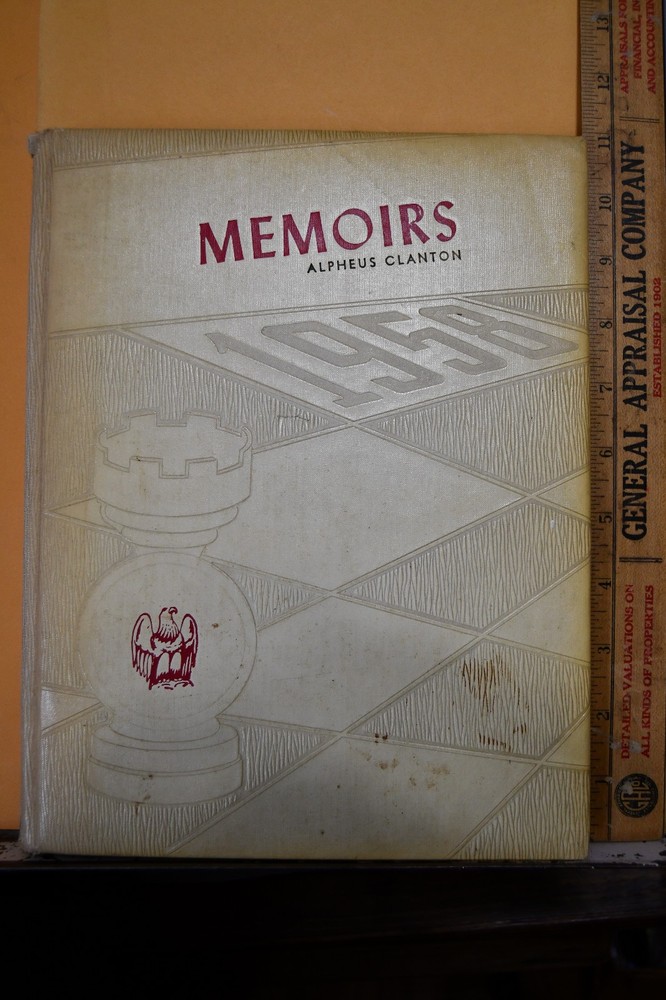 1958 Europa High School Yearbook Annual Memoirs Mississippi Great Ads