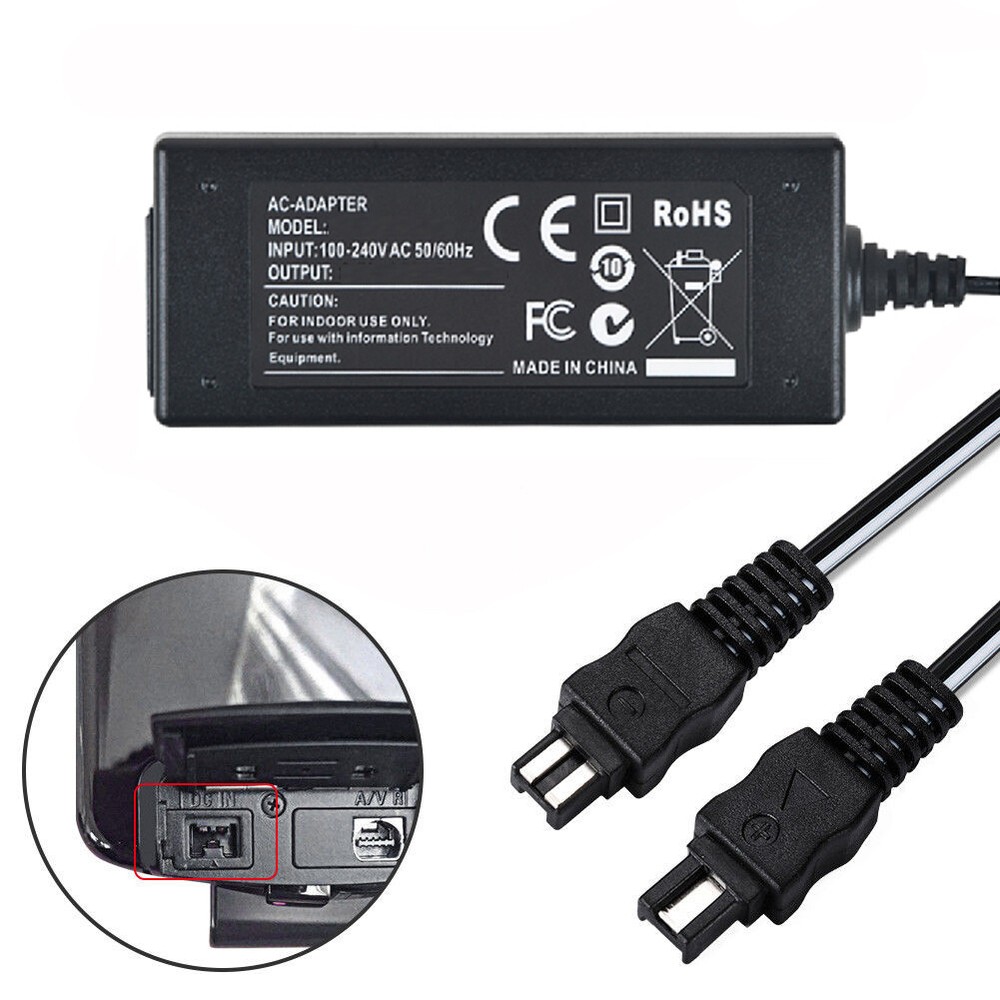 Sony Handycam HDR-HC3 HDR-HC5 AC Adapter Charger for Camcorder-image