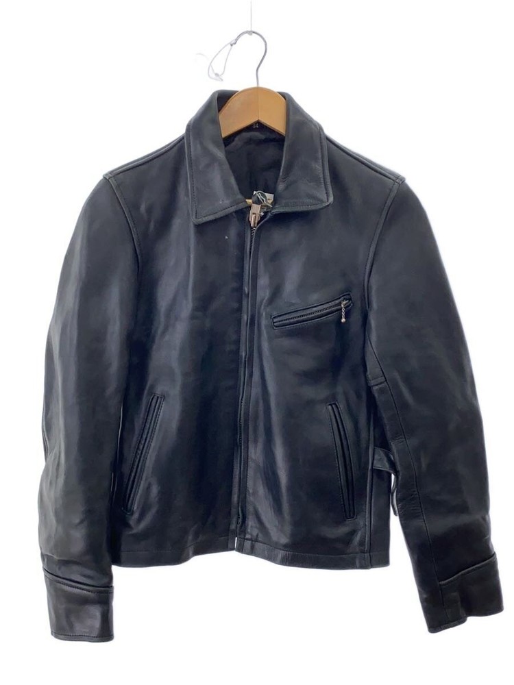 Freedom Leather Jacket Blouson/34/Cowhide/Blk// 3501
