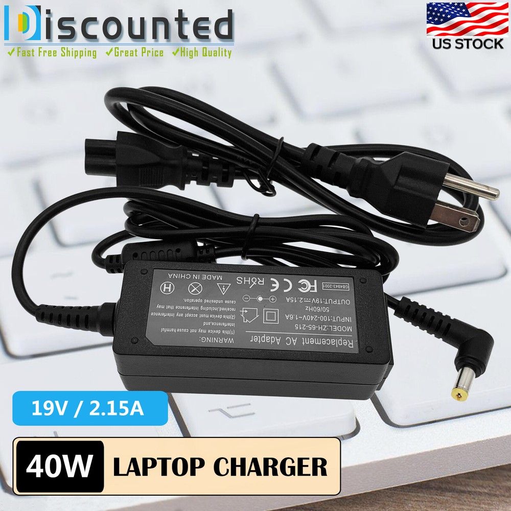 Acer R221Q R240HY R251 R271 Monitor AC Power Adapter Charger Cord-image