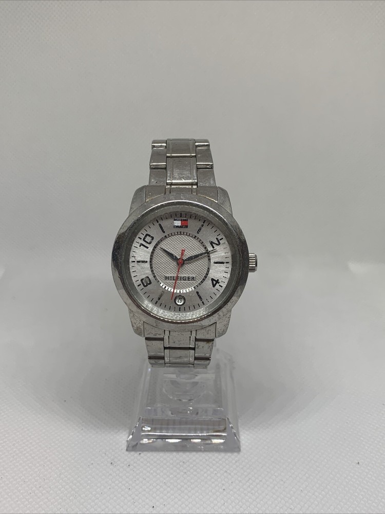 Tommy Hilfiger Mason Silver-Tone Men's Casual Watch