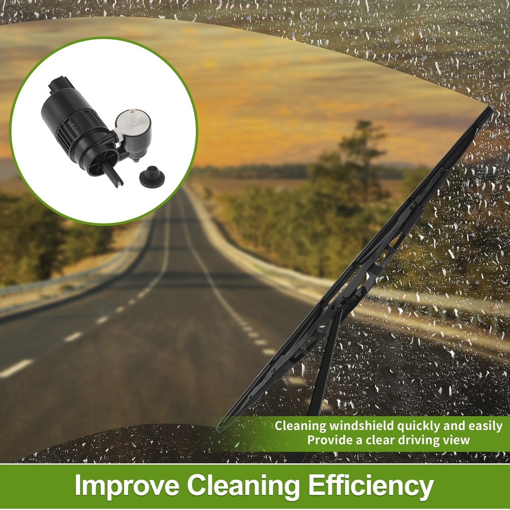 Cadillac SRX Windshield Washer Pump with Grommet 25979368 Replacement