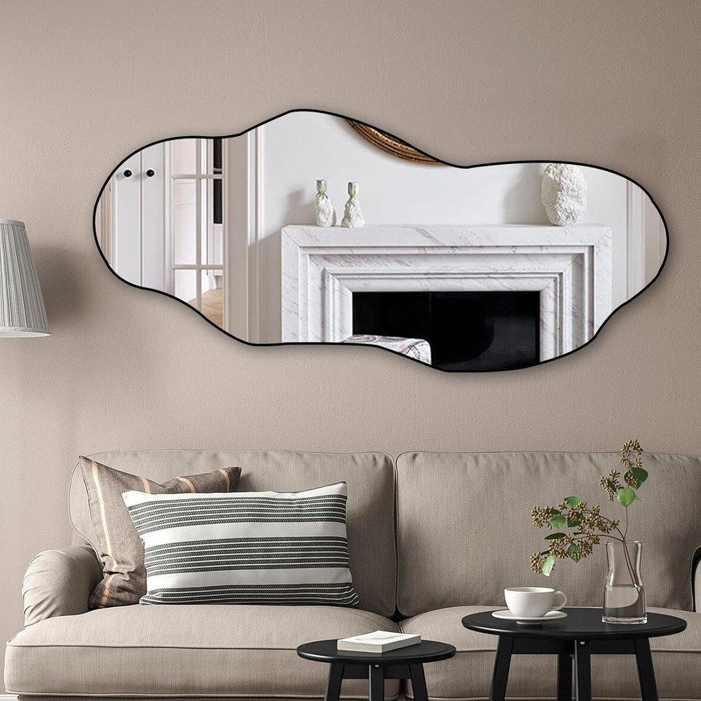 Irregular Frameless Mirror 47.2