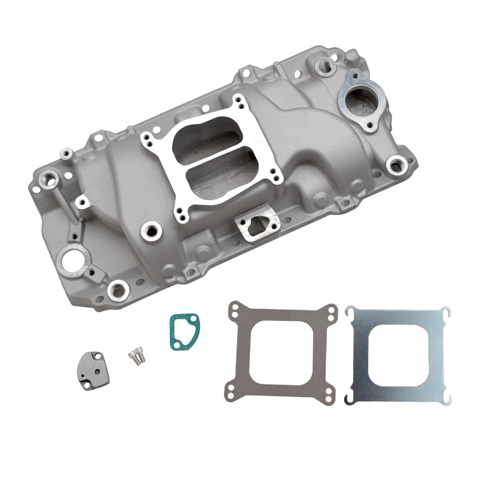 BBC Big Block Chevy Holeshot Dual Plane Intake Manifold with Gaskets