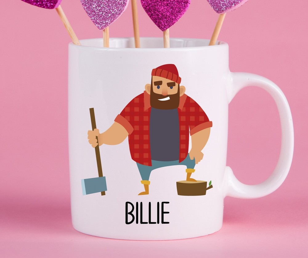 Personalized Lumberjack Mug Lumberjack Gift Best Lumberjack Mug Gift Ideas For