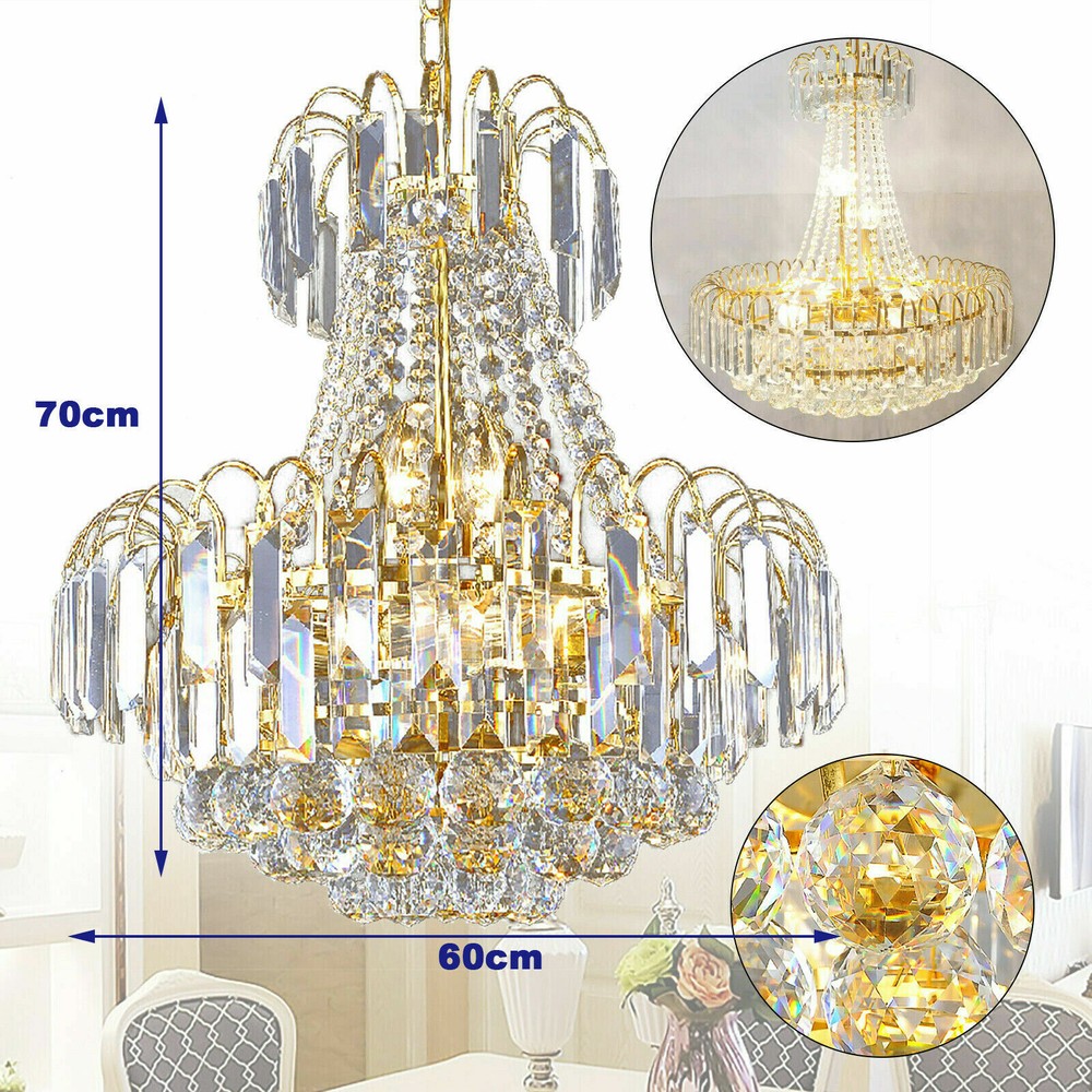 K9 Crystal Ceiling Chandelier Modern Luxury Pendant Lighting Fixture