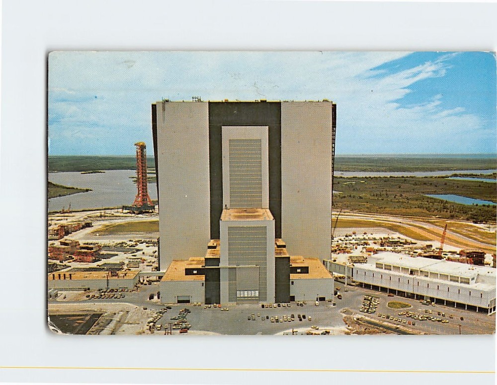 Postcard John F. Kennedy Space Center Florida NASA USA