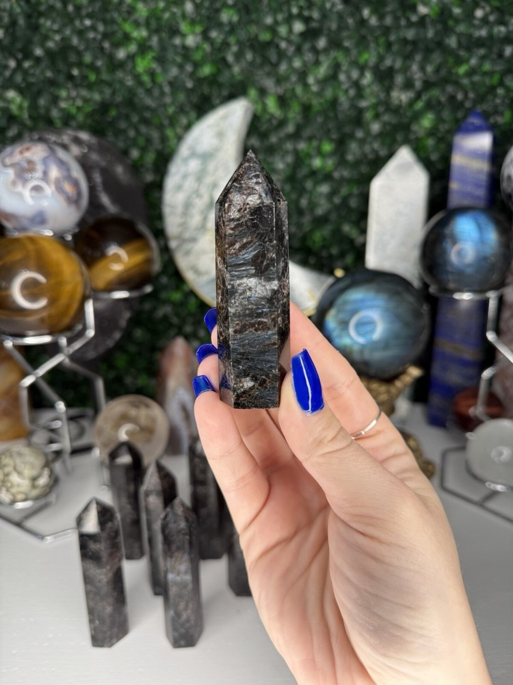 Astrophyllite Points | Crystal Towers, Intuitively Chosen