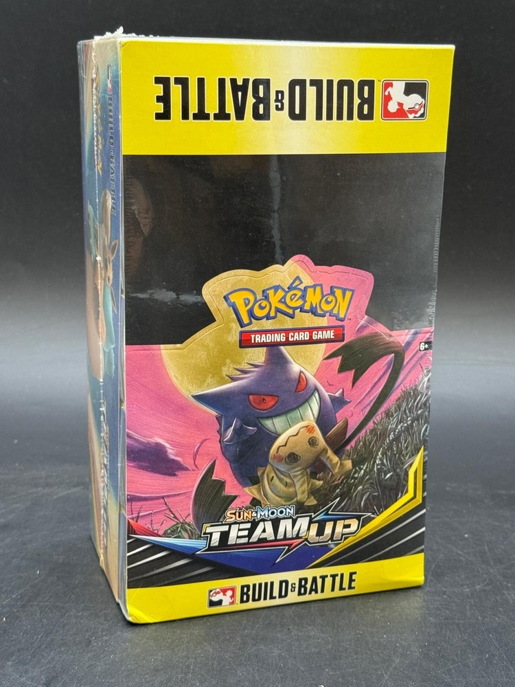Pokemon TCG Sun & Moon Team Up Build & Battle Prerelease Kit Case SEALED10 FACTORY SEALED KITS