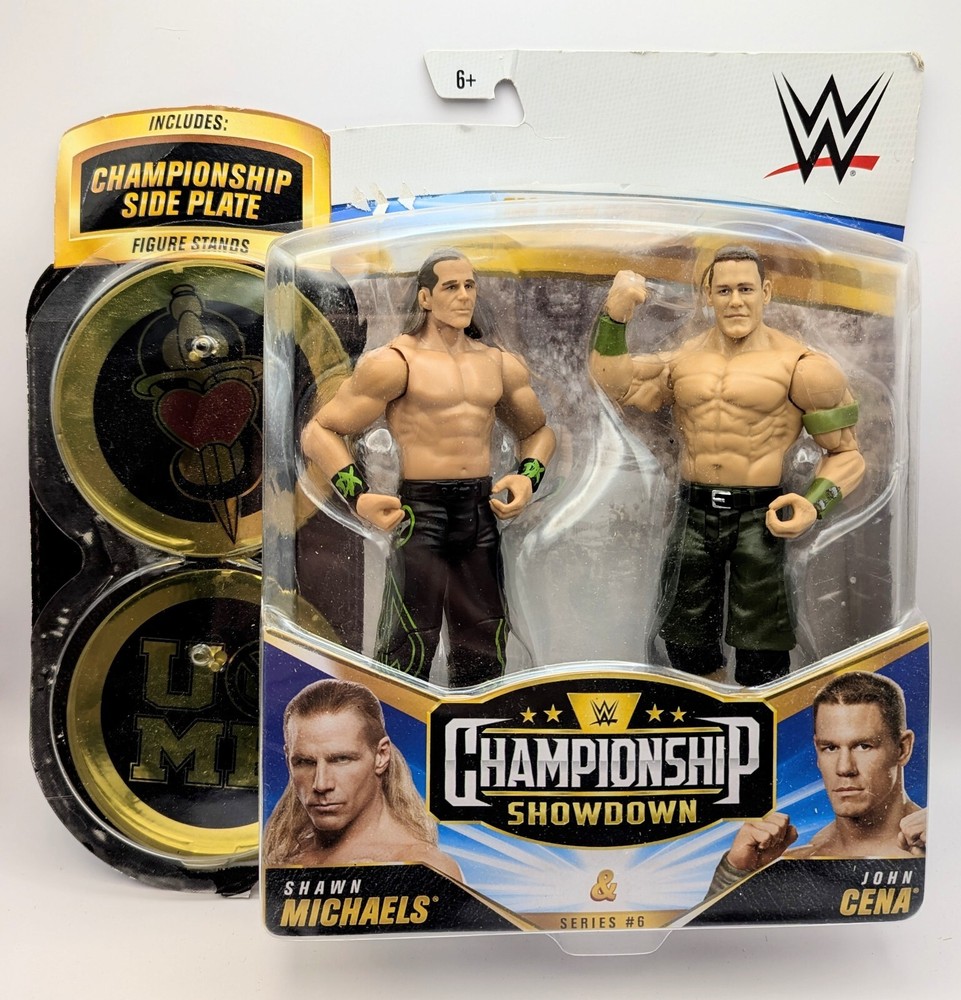 Shawn Michaels & John Cena - WWE Championship Showdown Series 6 NEW W/ BOX DAMAG