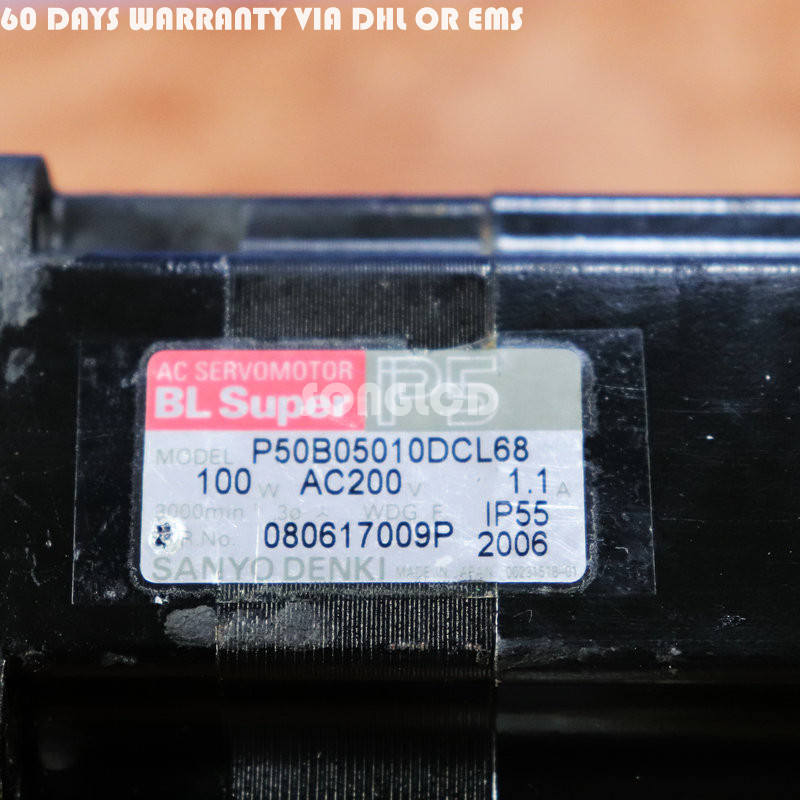 SANYO DENKI DENKI SERVO MOTOR P50B05010DCL68 via DHL or Fedex fast shipping