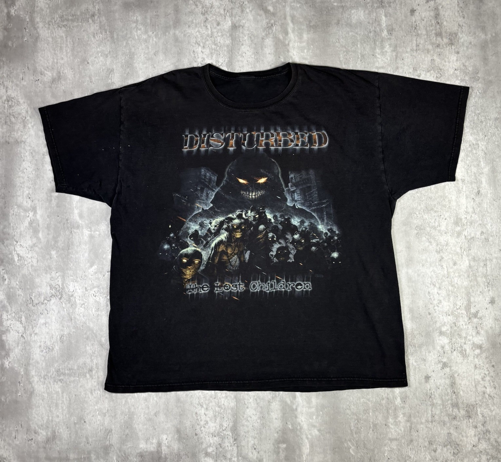 Vintage Disturbed Band Tour T-shirt All Size S to 5XL BA204 FREE SHIPPING