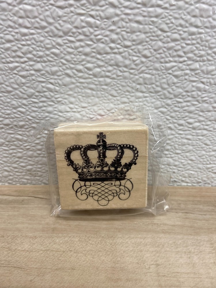 Michaels Royal Crown Wood Mounted Rubber Stamp