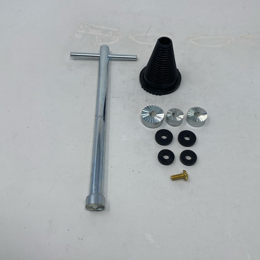 LASCO 13-1065 Faucet Seat Reseater Tool, 3 Cutters, Silver/Black