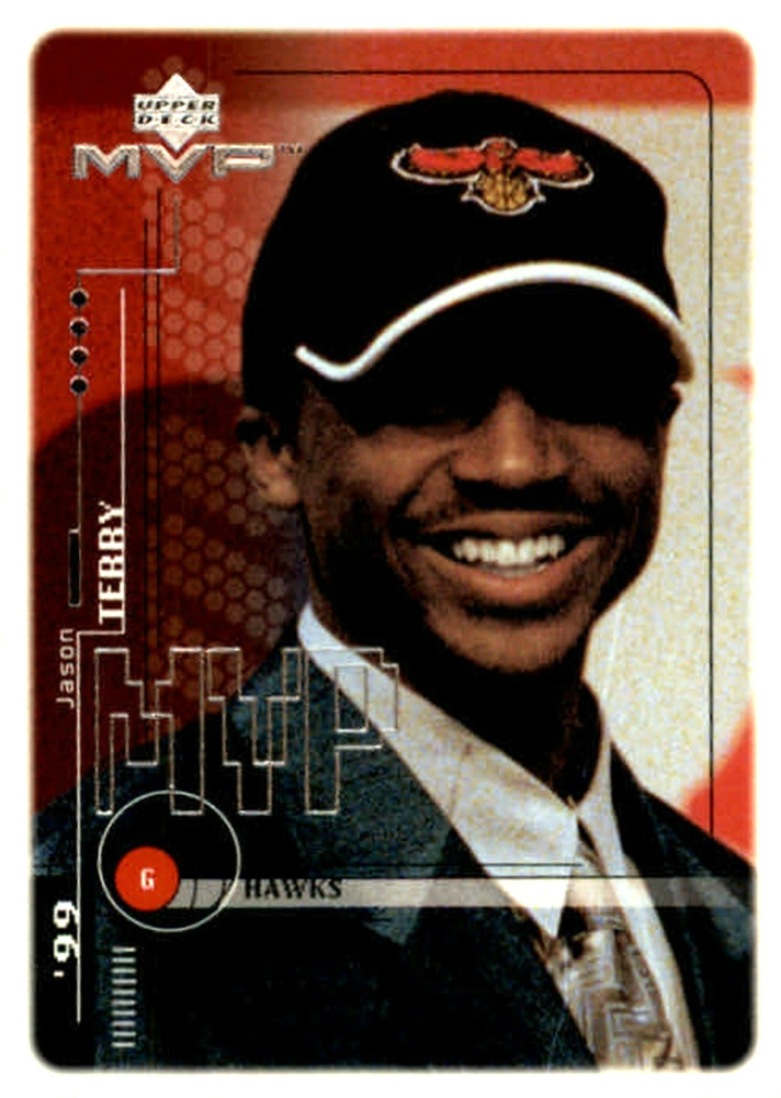 1999-00 Upper Deck MVP #215 Jason Terry RC Atlanta Hawks